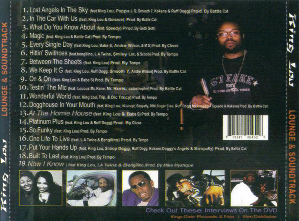 Lounge & Soundtrack by King Lou (CD 2000 Kings Gate Records 